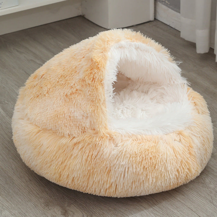 Women's cozy round pet bed Kalsten