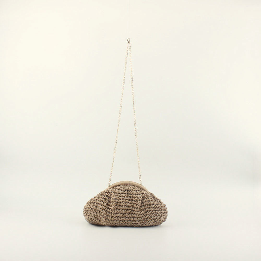 Clutch with decorative braided design Kalsten