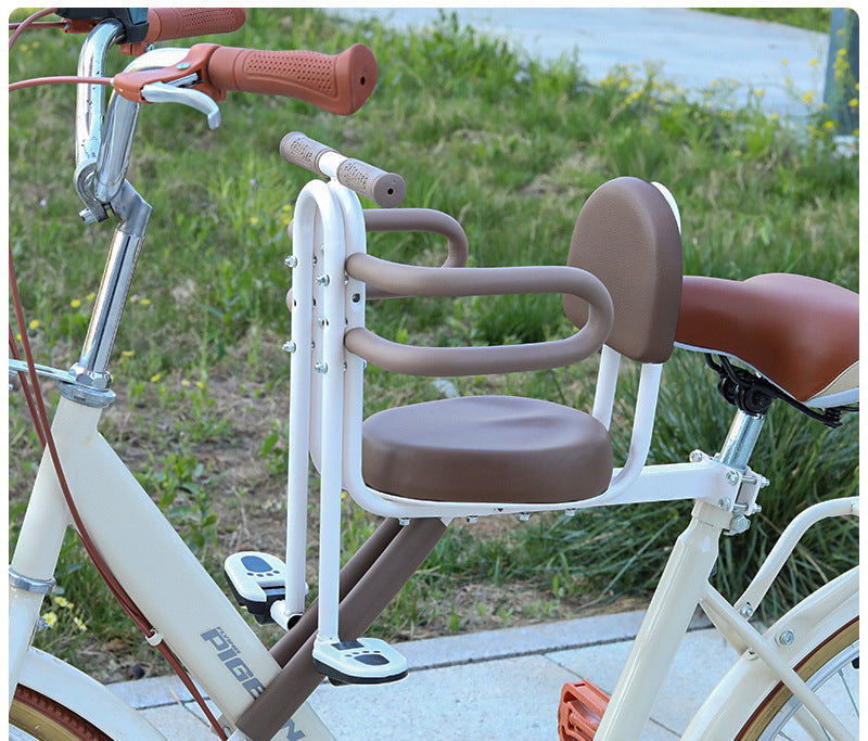 padded detachable child scooter seat with backrest and safety armrests Kalsten