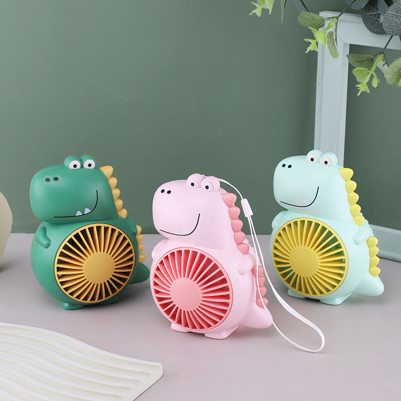 Ladies funny mini fan in dinosaur design Kalsten
