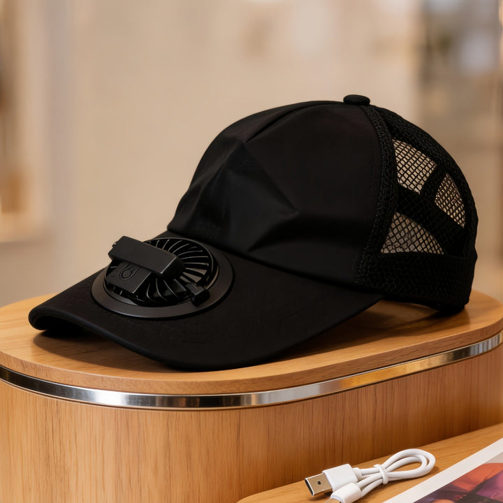 Unisex cap with integrated fan Kalsten