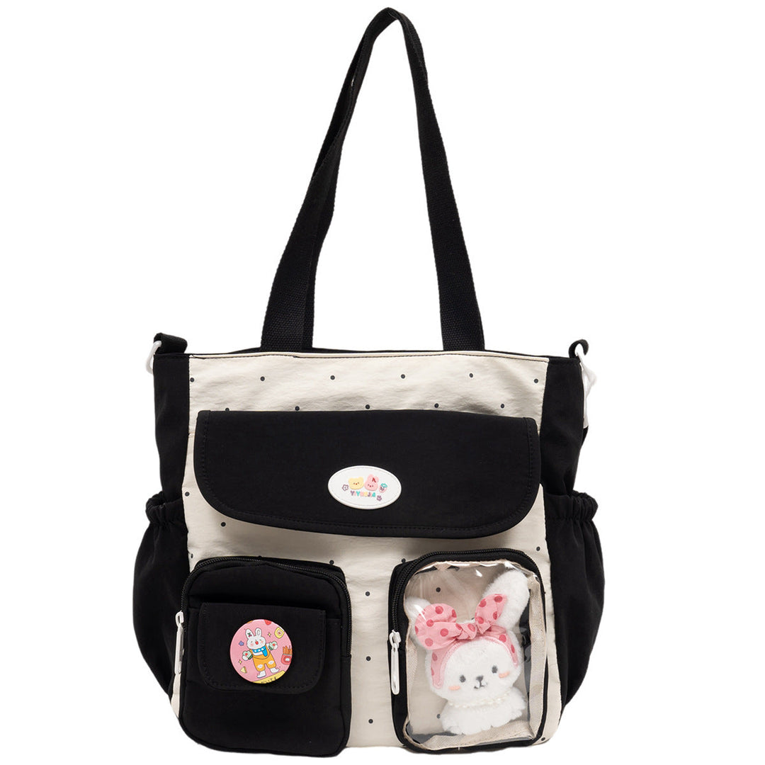 Multi-Pocket Casual Tote Bag Kalsten
