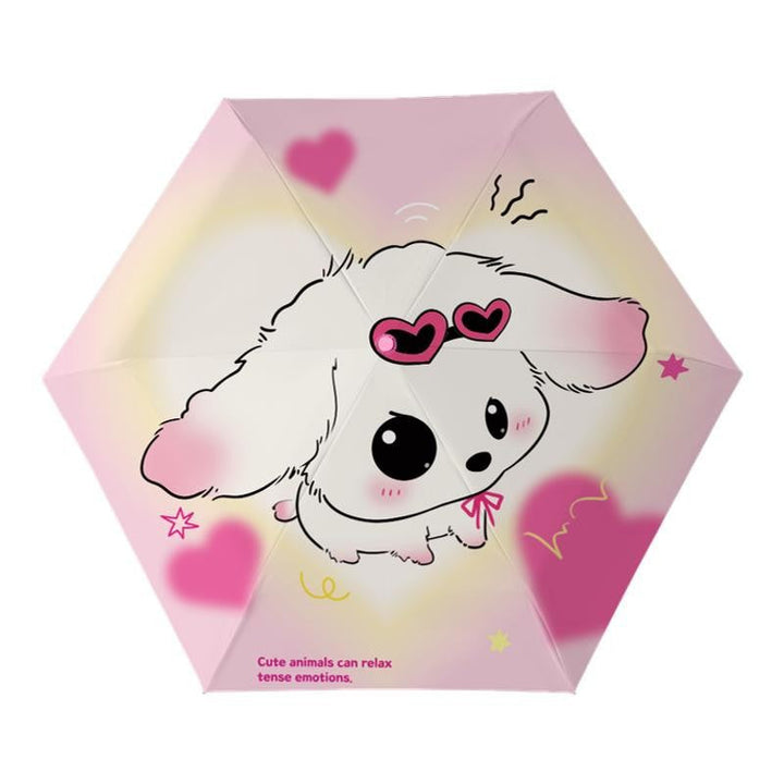 Women's funny folding umbrella with cute animal designs Kalsten