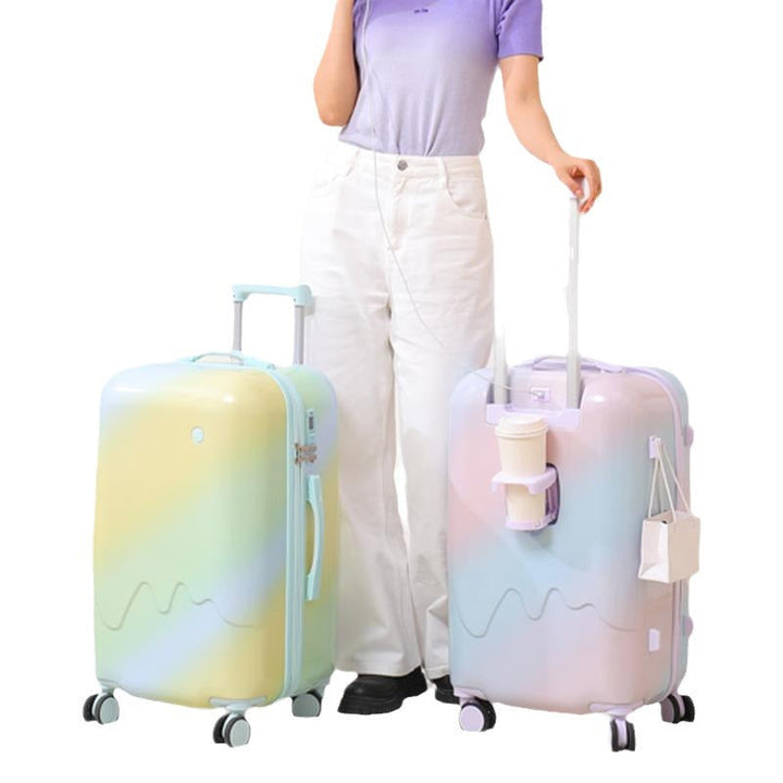 Unisex Compact Smart Hardshell Travel Suitcase Kalsten