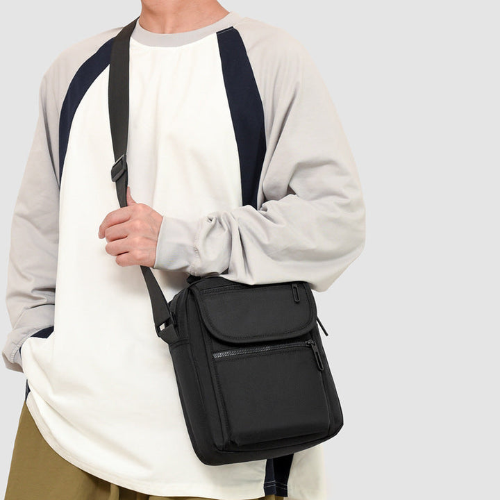Compact Multi-Pocket Messenger Bag Kalsten