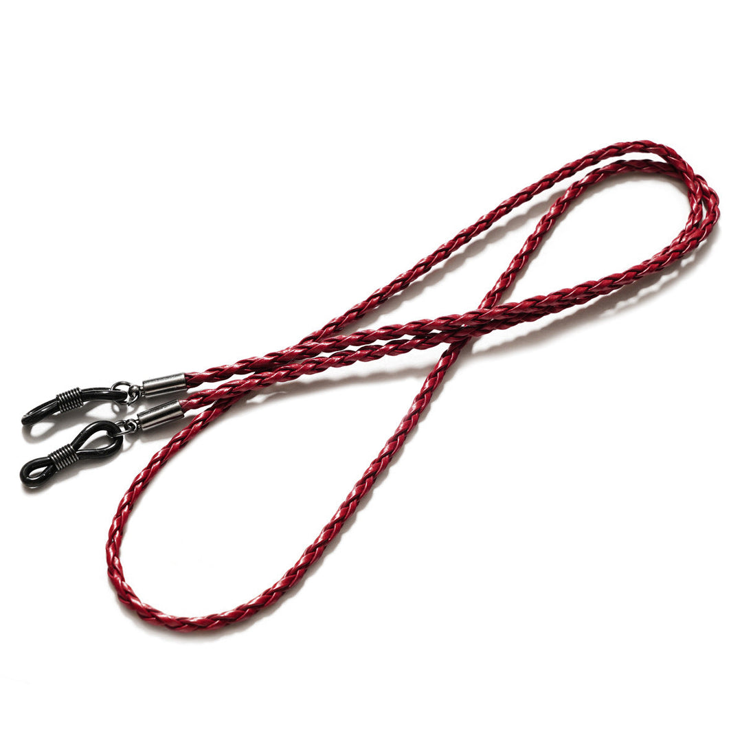Woven Leather Eyewear Retainer Strap kalsten
