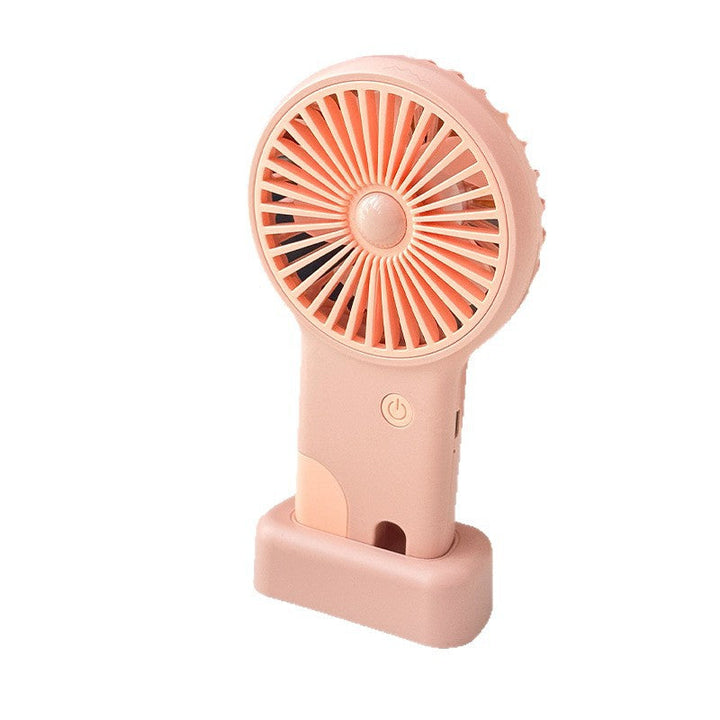 Unisex Portable Hand Fan with USB Charging Function and Ergonomic Handle Kalsten