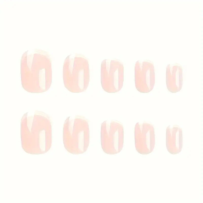 Classic French Tip Press-On Nails Kalsten