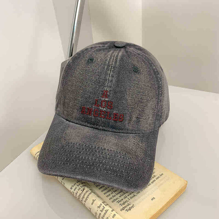 Women's Vintage Denim Baseball Cap Kalsten