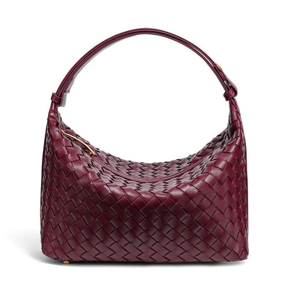 Woven Leather Handbag Acalora