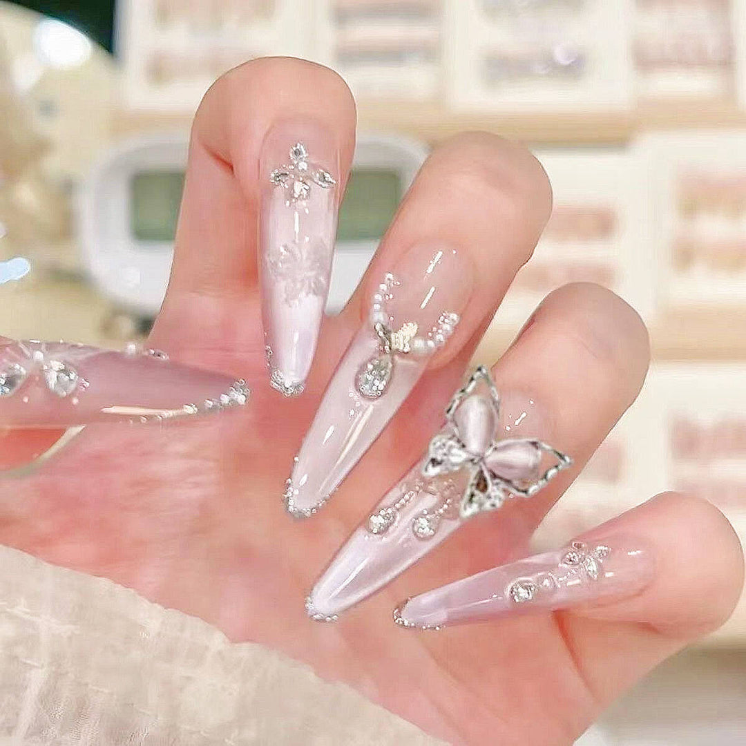 Deluxe Decorative Press-On Nail Art Kalsten