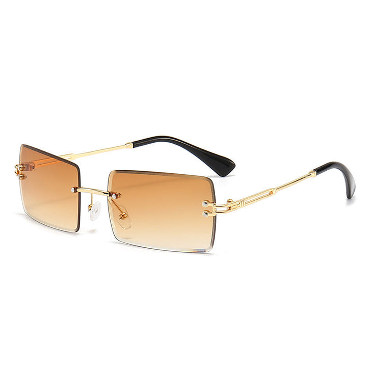 Women's fashionable rectangular sunglasses with gradient lenses Kalsten