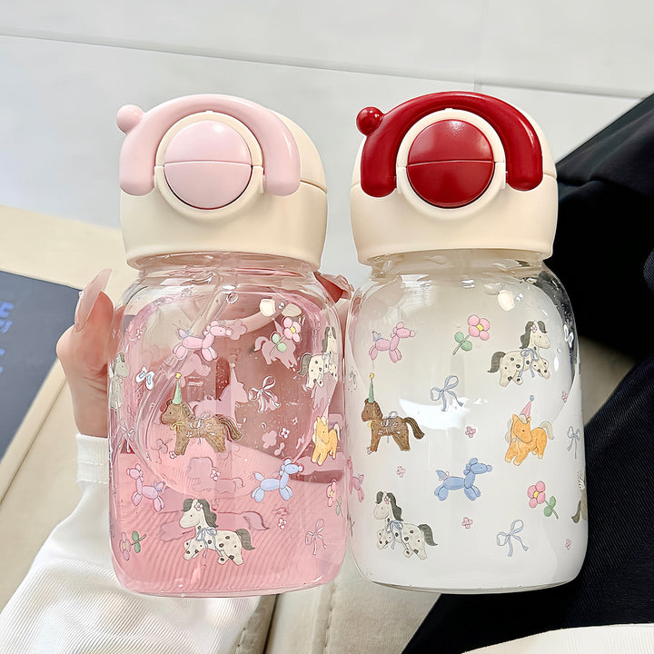 Women's funny drinking bottle with cute animal motif Kalsten