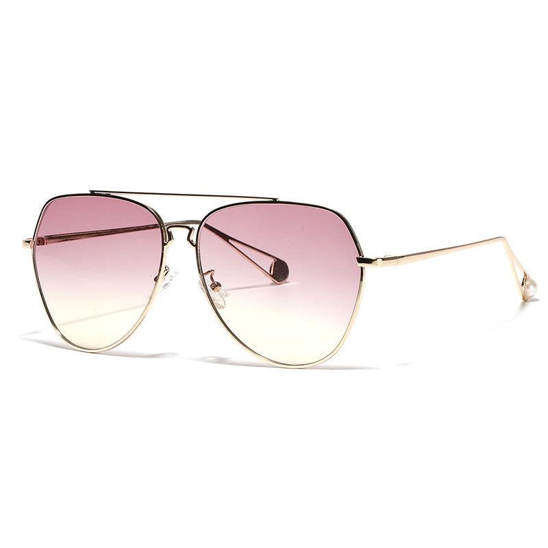 Women's aviator sunglasses with polarized lenses and elegant metal frame Kalsten
