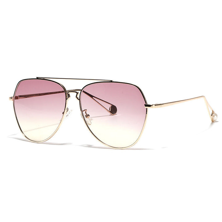 Women's aviator sunglasses with polarized lenses and elegant metal frame Kalsten