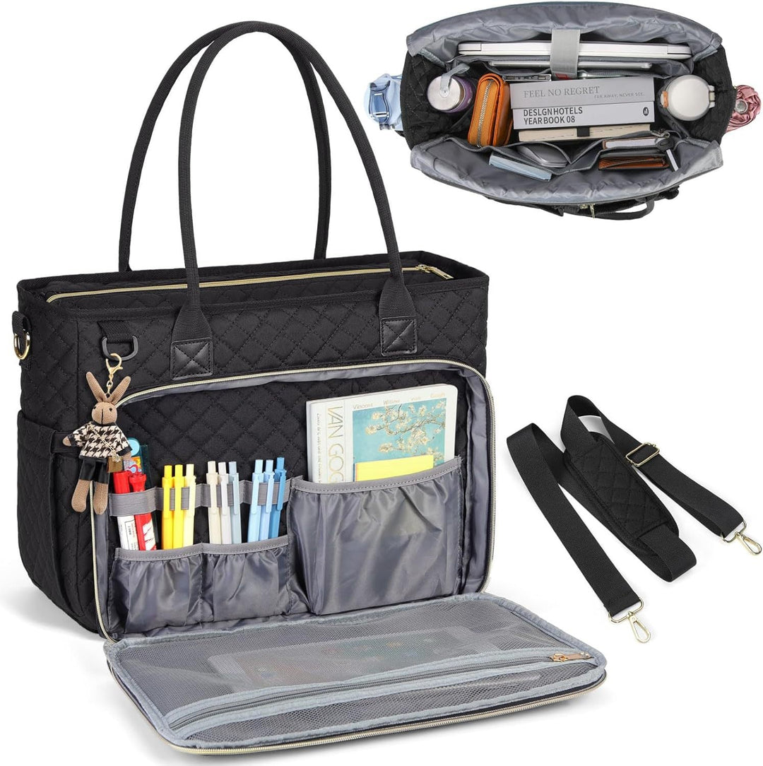 Padded Multi-functional Handbag with Organizer Kalsten