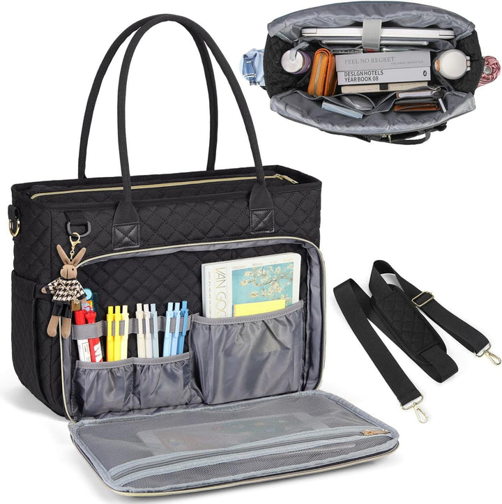 Padded Multi-functional Handbag with Organizer Kalsten
