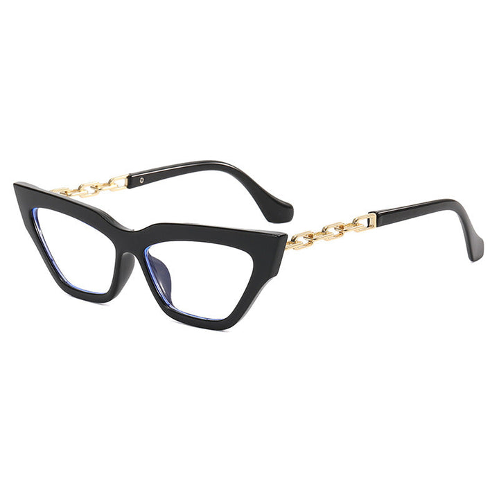 Women Trendy Sunglasses with Exclusive Chain Details Kalsten