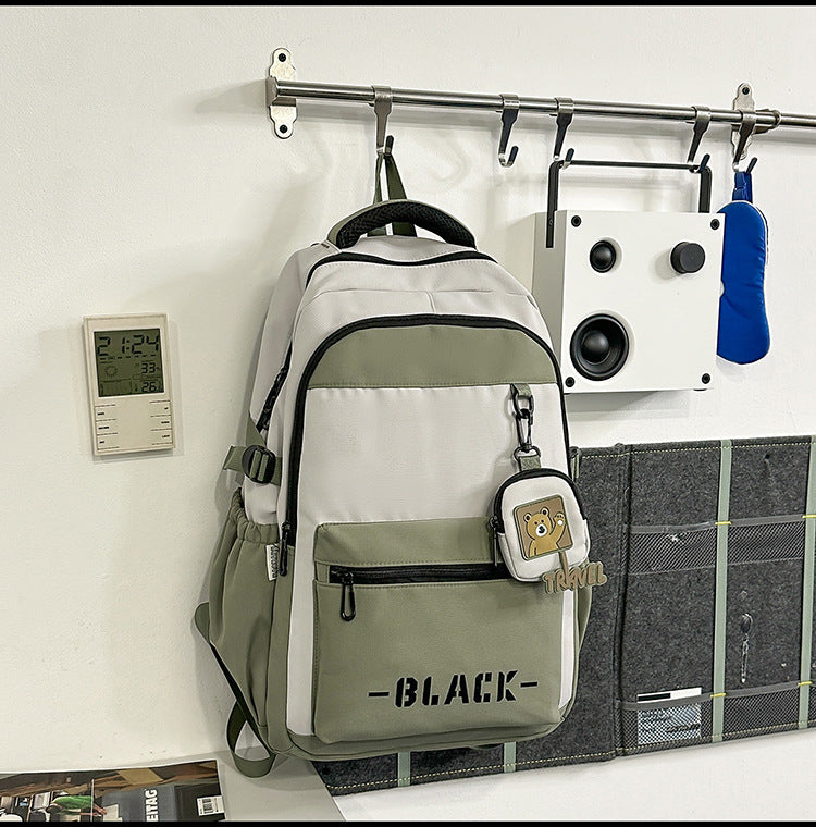 Multi-Compartment Casual Travel School Backpack