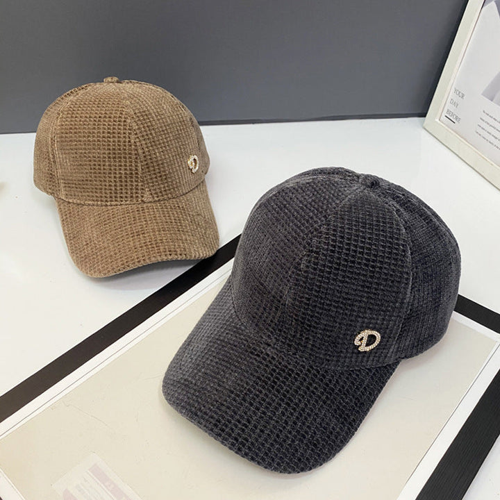 Women's Embellished Textured Baseball Cap Kalsten