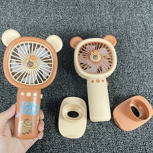 Unisex Portable Hand Fan in Cute Bear Design Kalsten