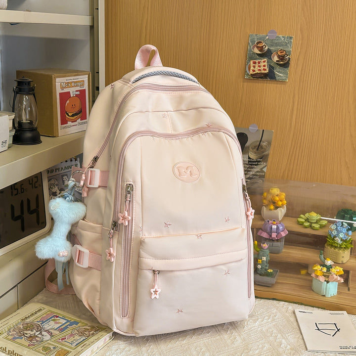 Cute Embellished School Backpack