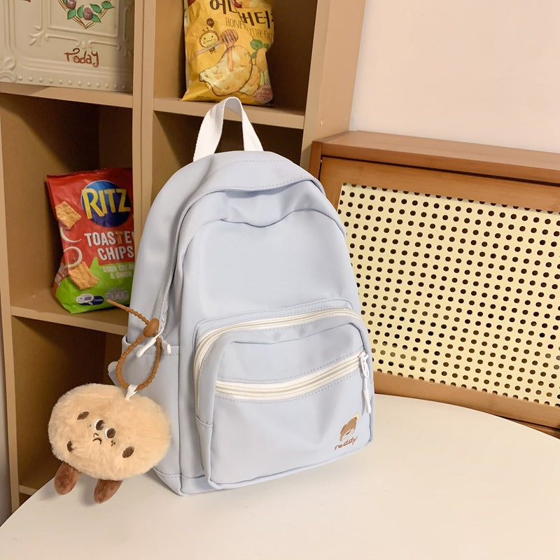 Casual Multi-Pocket Mini School Backpack