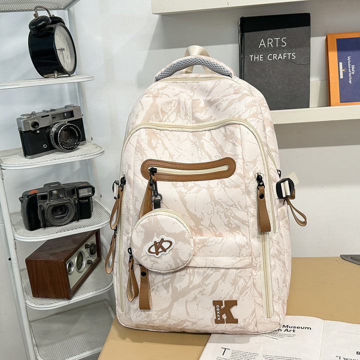 Marble Designed Multi-Functional Backpack Kalsten
