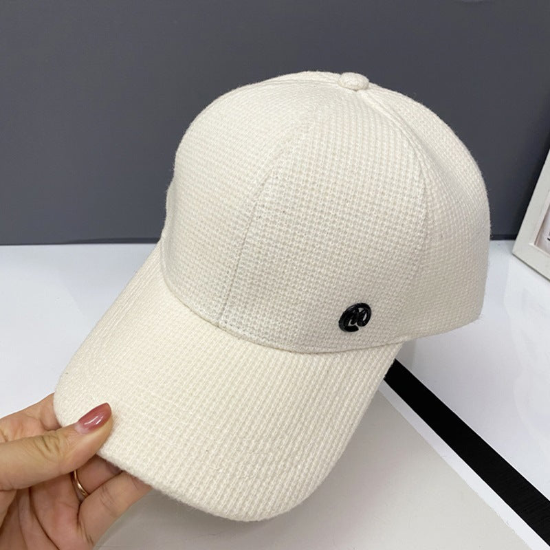 Women's Textured Cotton Baseball Cap Kalsten