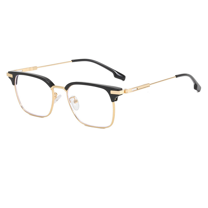 Women's square sunglasses with lightweight metal frame and wide temples Kalsten