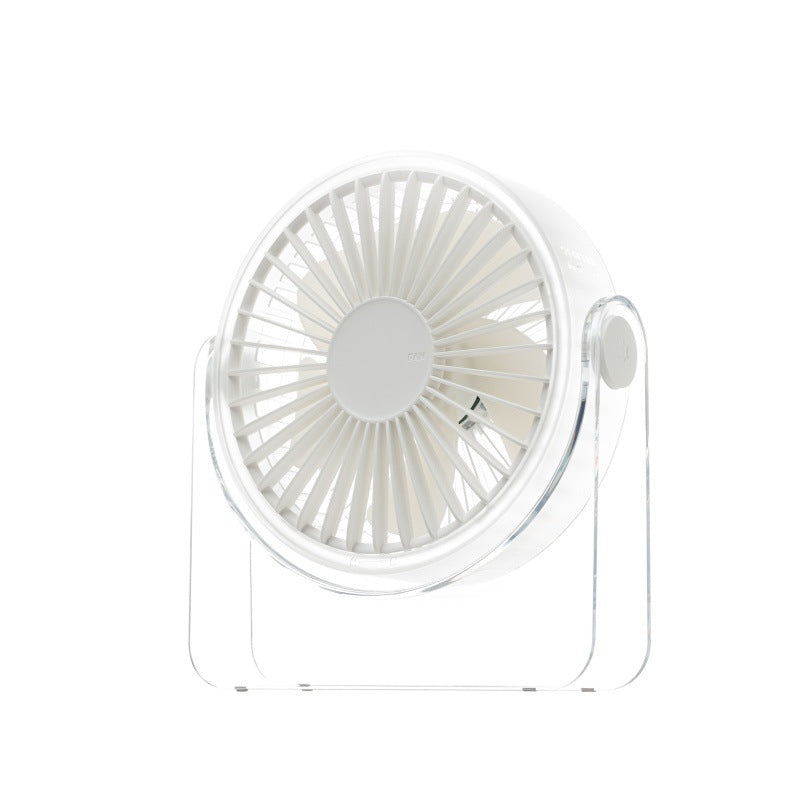 Unisex compact portable USB fan with adjustable head and quiet motor Kalsten