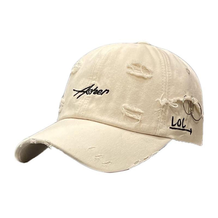 Men's Distressed Denim Cap Kalsten
