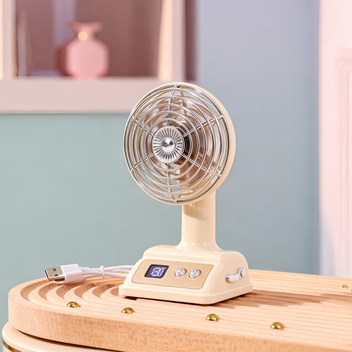 Women Portable Table Fan with Digital Control Kalsten