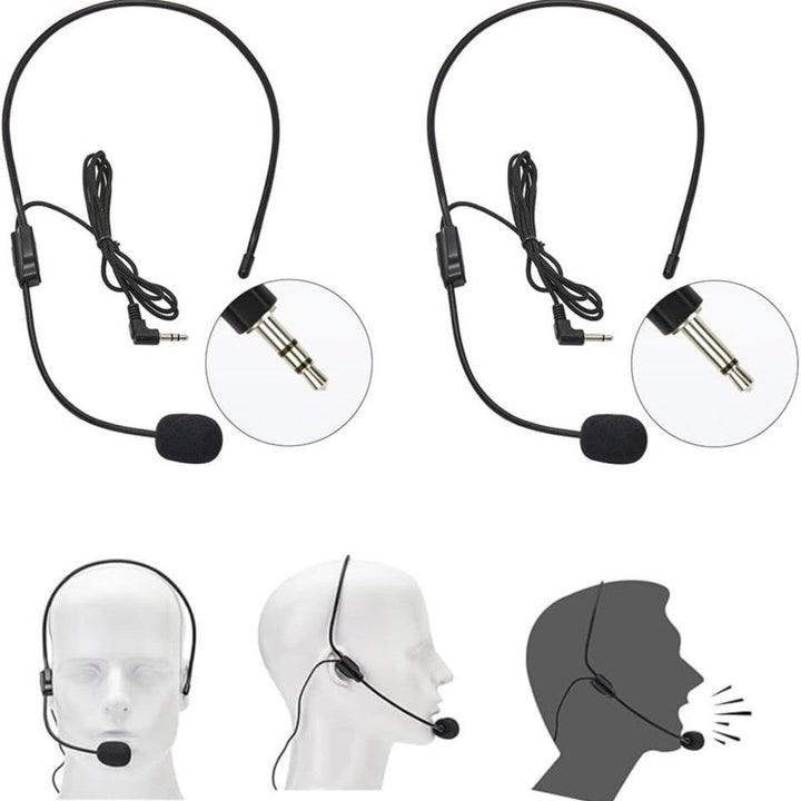 Adjustable Boom Microphone Headset Kalsten