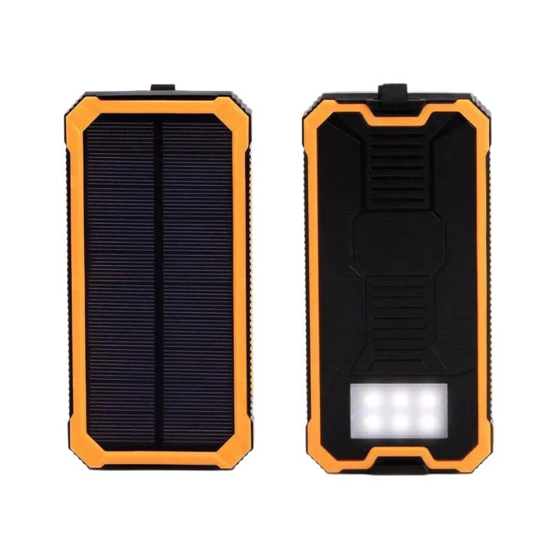 Robust and Portable Solar Power Bank with Integrated LED Lamp Kalsten