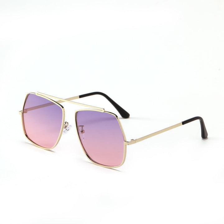 Women's polygonal sunglasses with elegant, state-of-the-art frame Kalsten