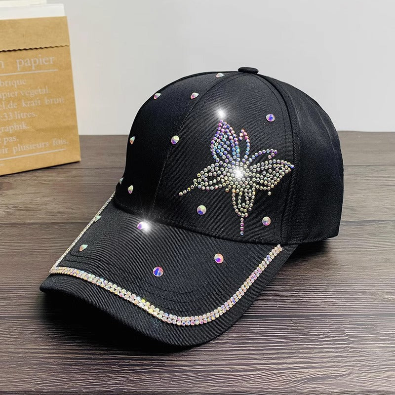 Women's Rhinestone-Embellished Baseball Cap Kalsten