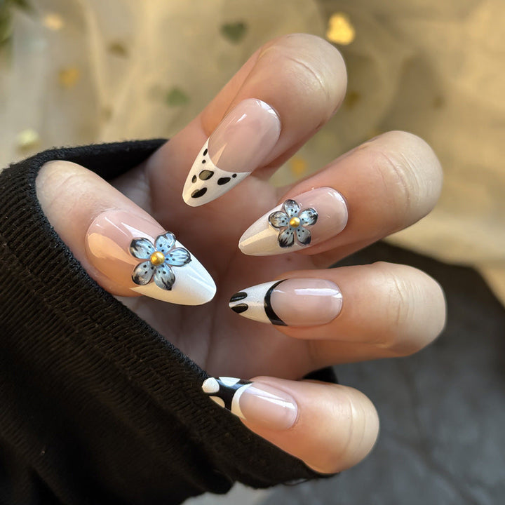 Floral-Themed Press-On Nail Design Collection Kalsten