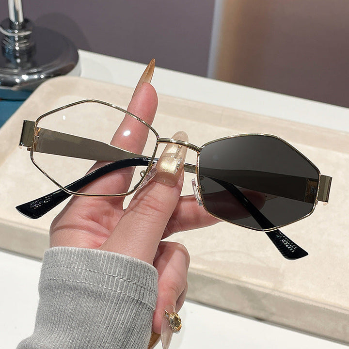 Women's fashionable sunglasses in elegant hexagonal design Kalsten