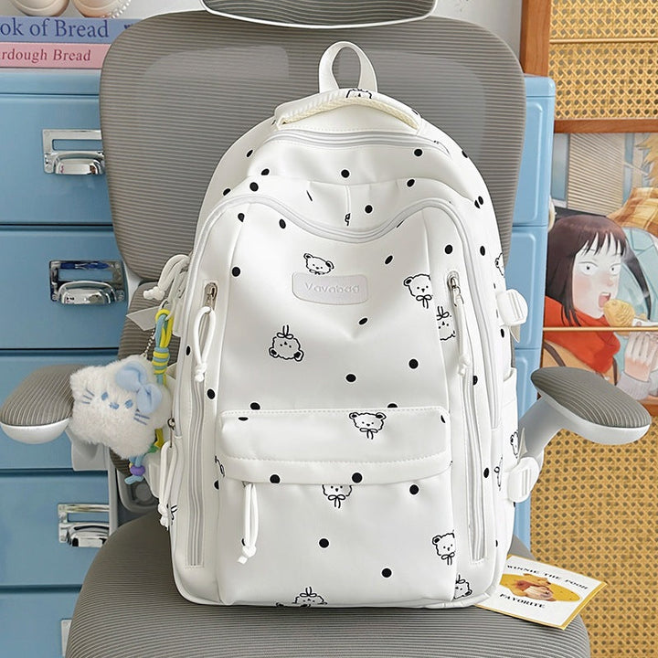 Cute Character-Themed School Backpack