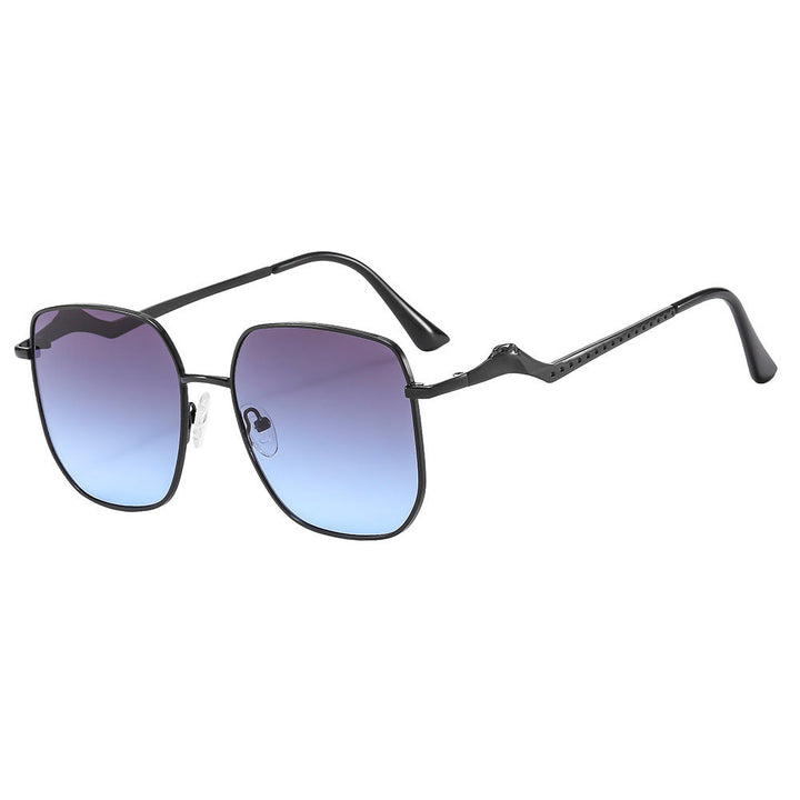 Women’s square designer sunglasses with decorative accents Kalsten