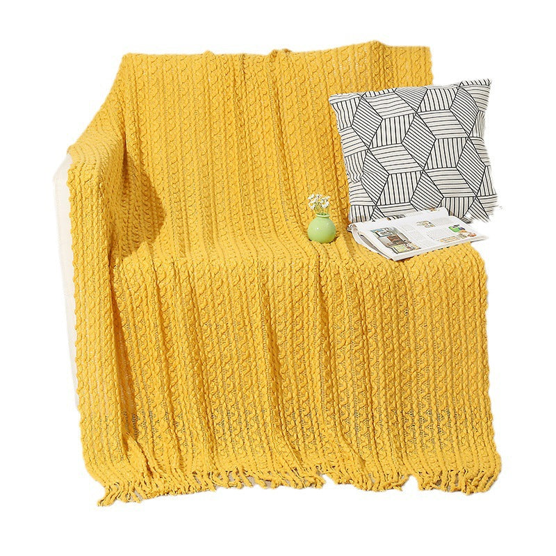 Women high-quality knitted blanket Kalsten