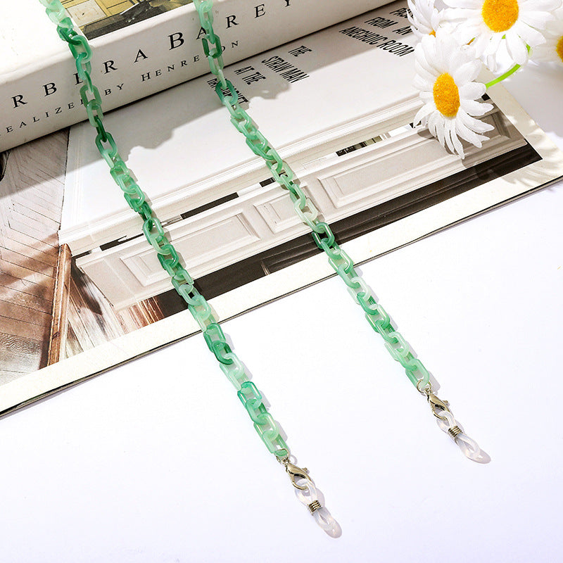 Fashionable necklace with clip clasp Kalsten
