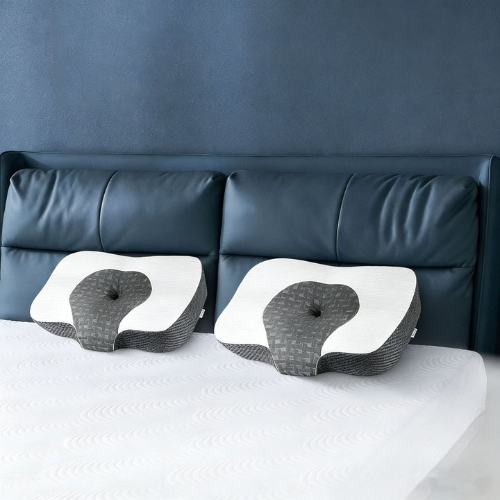 Ergonomic sleeping pillow with cooling gel filling Kalsten