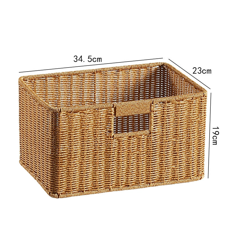 Premium Handwoven Square Storage Basket Kalsten