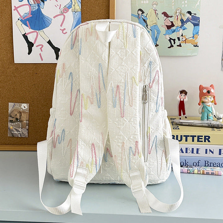 Backpack with Colorful Geometric Design Kalsten