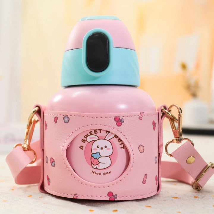 Ladies insulated drinking bottle with stylish animal motif Kalsten