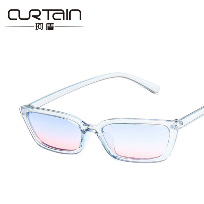 Women's Minimalist Rectangular Sunglasses Kalsten