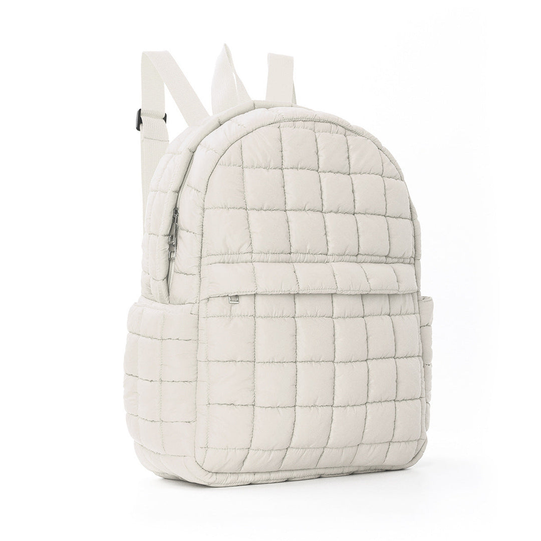 Padded backpack with square design Kalsten