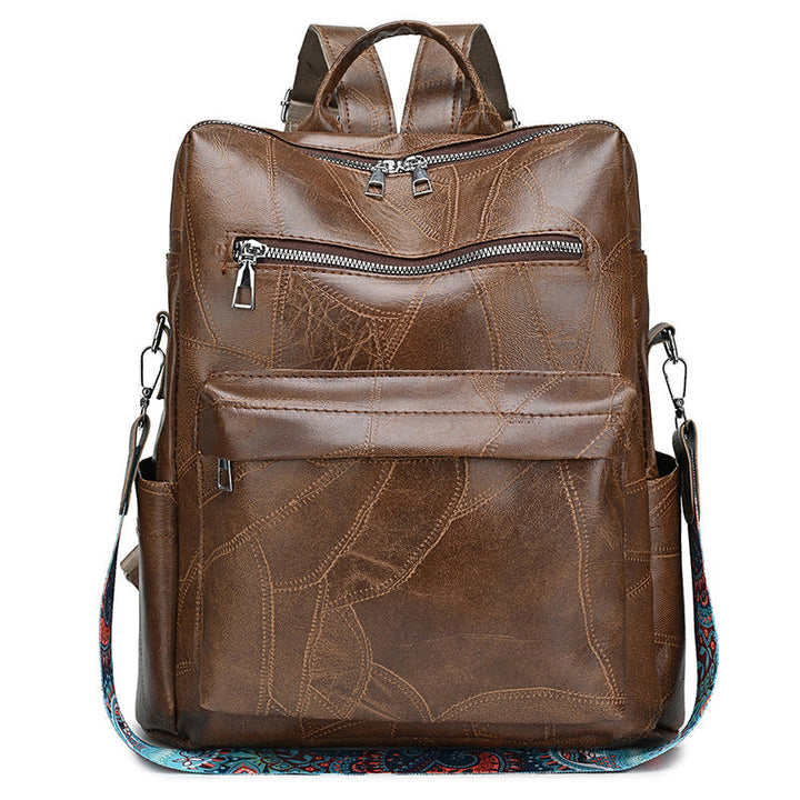 Stylish Leather Backpack Kalsten